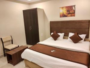 Letto o letti in una camera di New Hotel Suhail
