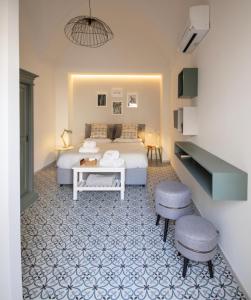 Postel nebo postele na pokoji v ubytování Carlo Alberto Room