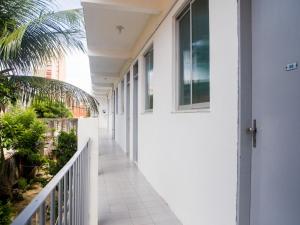 Un balcon sau o terasă la Pousada Atlantico Centro - Fortaleza