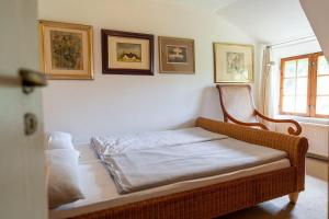 Een bed of bedden in een kamer bij Richardshof-App-Sueden
