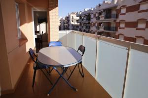 Μπαλκόνι ή βεράντα στο AT061 Cerca del centro, con piscina y a 5 min de la playa