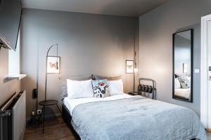 Postel nebo postele na pokoji v ubytování Hotel Leifur Eiriksson
