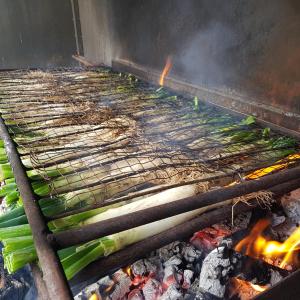 Gril dostupný pro hosty v hotelu