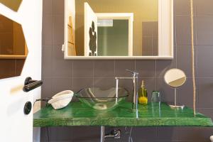 A bathroom at Lotus House