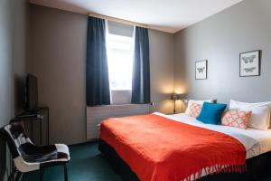 Postel nebo postele na pokoji v ubytování Hotel Leifur Eiriksson