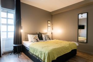 Postel nebo postele na pokoji v ubytování Hotel Leifur Eiriksson