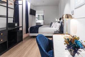 Posteľ alebo postele v izbe v ubytovaní Villa Eugenia Boutique Hotel