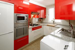 Kuchyň nebo kuchyňský kout v ubytování Veoapartment Santa Cruz + 9 fotografií