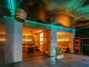 Kuchyň nebo kuchyňský kout v ubytování Toila Spa Hotel