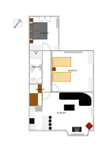 Планировка Marine Lake apartment