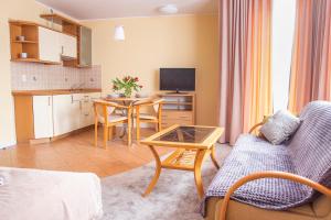 Kuchyňa alebo kuchynka v ubytovaní AL-DOM apartamenty Olymp Sunshine