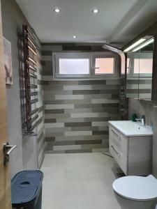 Koupelna v ubytování Appartement Cime l'Est + 26 fotografií