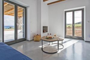 Posezení v ubytování Vastblue of Paros