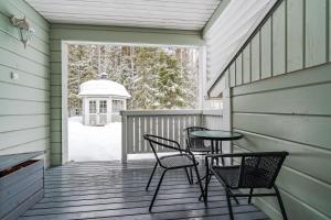 Balkón nebo terasa v ubytování Lomaperkkiö Apartments