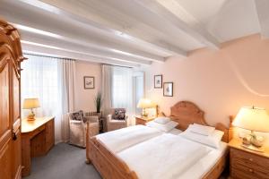 Postel nebo postele na pokoji v ubytování Boutique Hotel 3 Stuben