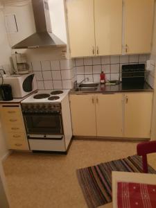 Η κουζίνα ή μικρή κουζίνα στο Hotell & Konferens Loftet +7 φωτογραφίες