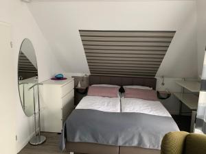 Postel nebo postele na pokoji v ubytování Haus Encore