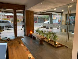 Posezení v ubytování Entre Cumbres Apart Hotel
