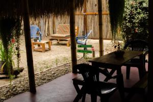 Zahrada ubytování Hostal Corazón de Tagua