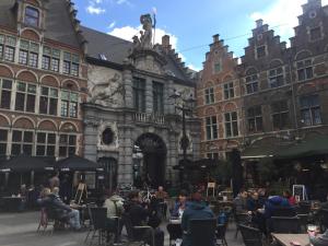 Hosté ubytování Burgstraat 17 Apartment in Exclusive Patrician House in Medieval Ghent