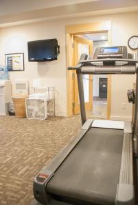 Fitness centrum a/nebo fitness zařízení v ubytování Park Regency + 10 fotografií
