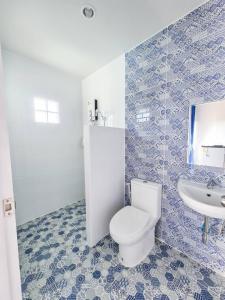 Ванная комната в Blue House