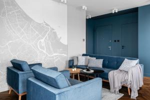 Posedenie v ubytovaní Sea view apartment