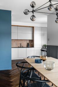 Kuchyňa alebo kuchynka v ubytovaní Sea view apartment