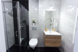 Kúpeľňa v ubytovaní Apartament Mickiewicza
