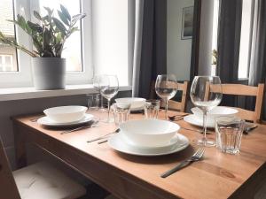 Nápoje v ubytovaní Apartament Mickiewicza