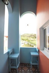 Balkón nebo terasa v ubytování Wonderful Kenting Hostel