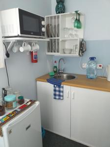 
A kitchen or kitchenette at A1 Kynaston Accommodation
