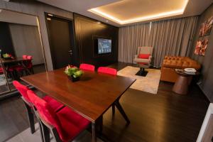 Posezení v ubytování Jazz Hotel Penang