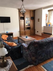 Χώρος καθιστικού στο Haus Moselwelt Helene