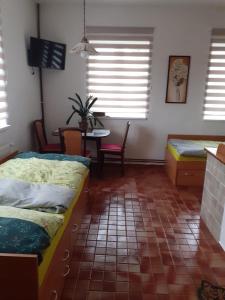 Postel nebo postele na pokoji v ubytování Apartman Ema