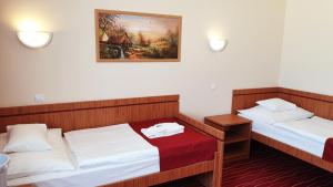 Postel nebo postele na pokoji v ubytování Diana Club Hotel