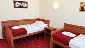 Postel nebo postele na pokoji v ubytování Diana Club Hotel