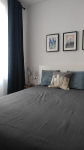 Posteľ alebo postele v izbe v ubytovaní Stylowy 2-pokojowy apartament 5 min. od Rynku