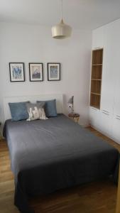 Posteľ alebo postele v izbe v ubytovaní Stylowy 2-pokojowy apartament 5 min. od Rynku