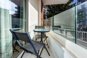 Balkón nebo terasa v ubytování Apartments LM RESIDENCE