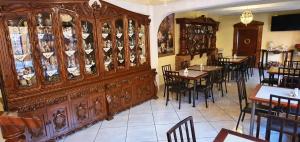 Restaurace v ubytování El Jardín Del Edén