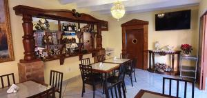 Restaurace v ubytování El Jardín Del Edén