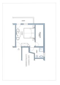 Půdorys ubytování Haus Alpengruß