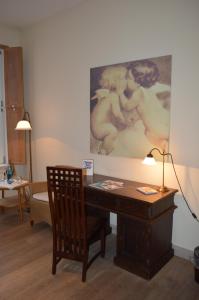 TV a/nebo společenská místnost v ubytování Altstadthotel Twardokus