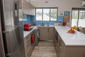 Η κουζίνα ή μικρή κουζίνα στο Apartment Claudia