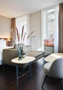 Χώρος καθιστικού στο Sorell Hotel Zürichberg