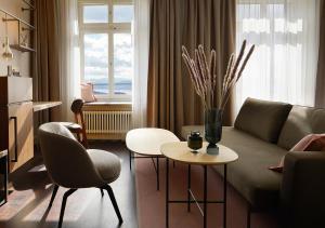 Χώρος καθιστικού στο Sorell Hotel Zürichberg