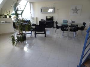 Μια τηλεόραση ή/και κέντρο ψυχαγωγίας στο Duplex residence d'orléans