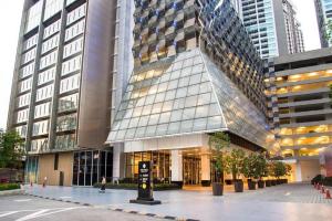 a large building with a lot of windows at The Platinum KLCC in Kuala Lumpur