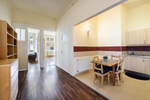 Kuchyň nebo kuchyňský kout v ubytování Arpa Flat Sunny